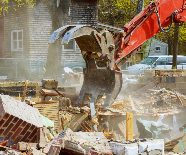 construction debris removal cleanup Florida site